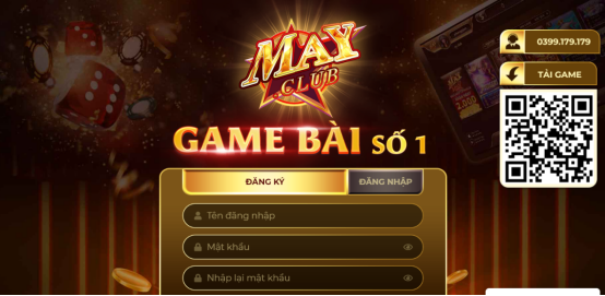 Mayclub – Game bài online thưởng thật nhiều anh em chơi